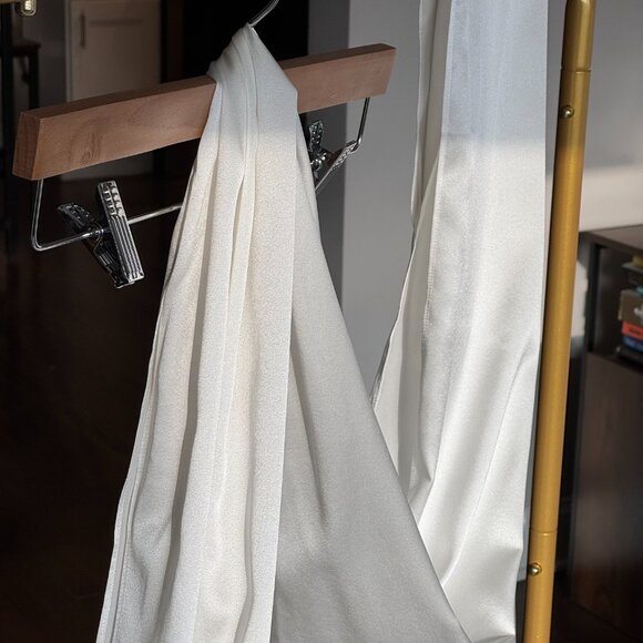 Katherine Tash Bridal Neck Scarf - Picture 6 of 6